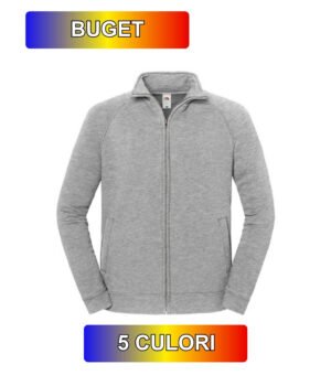 F456 Bluza cu fermoar Buget